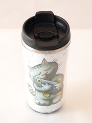 Kedi - Çelik Termos Mug