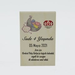 Doğum Günü Ahşap Magnet 4