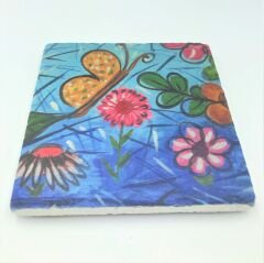 Taş Bardak Altlığı Kelebek