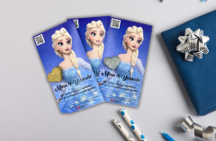 Karlar Ülkesi Doğum Günü Tohum Kartı