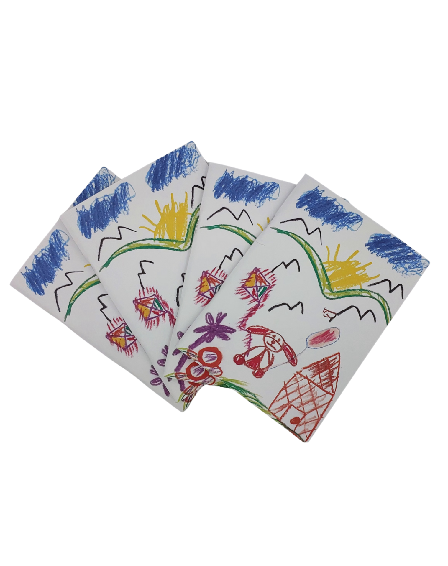 Çocuk Çizimli Not Defteri – Uçurtma