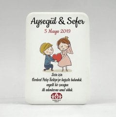 Plastik Nikah Magneti 5