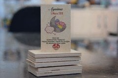 Yeni Doğan Ahşap Magnet 5