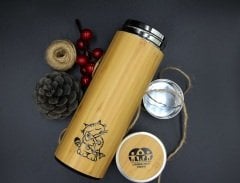 Kedi - Bamboo Termos Mug