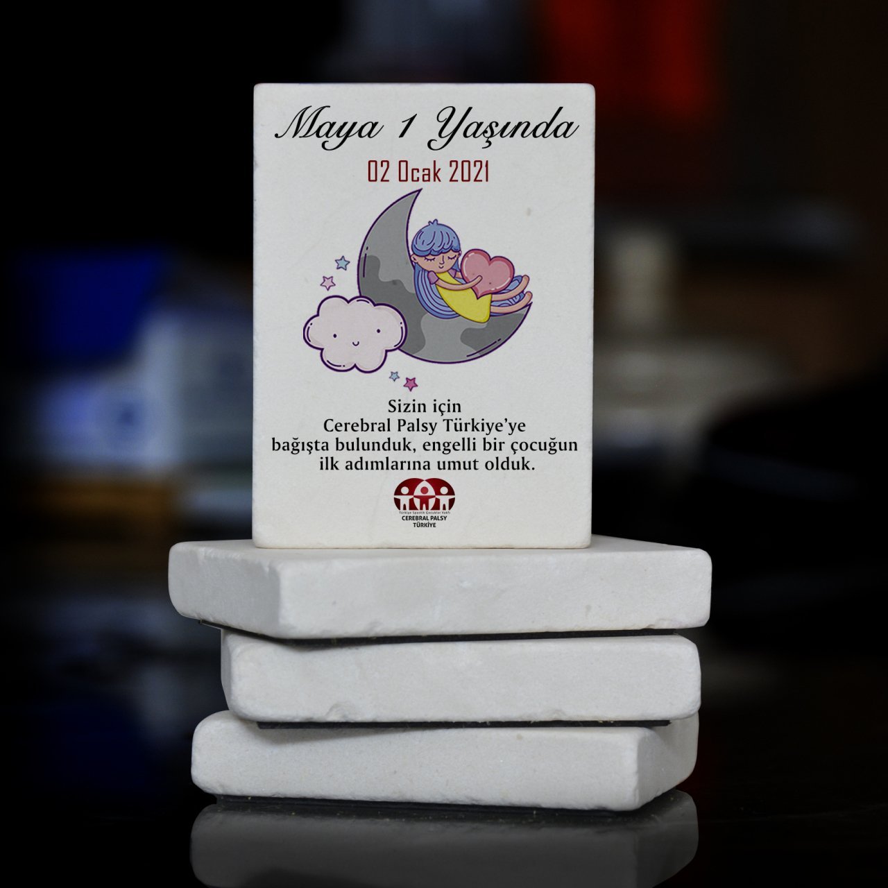 Doğum Günü Taş Magnet 1