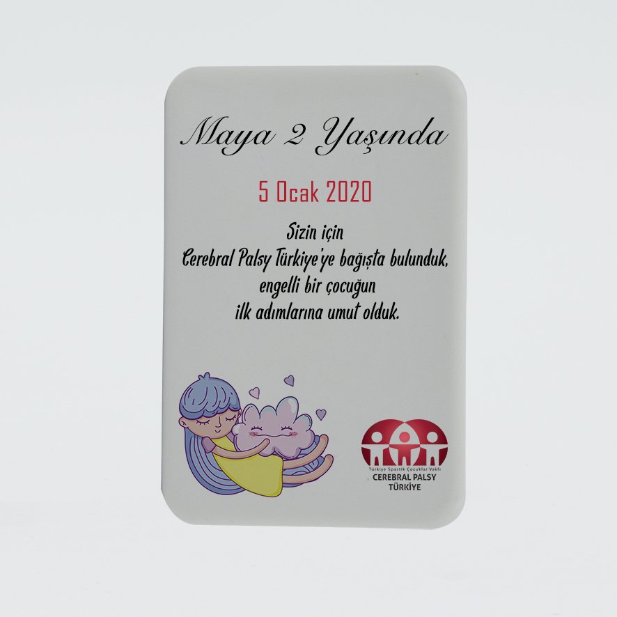 Doğum Günü Plastik Magnet 2