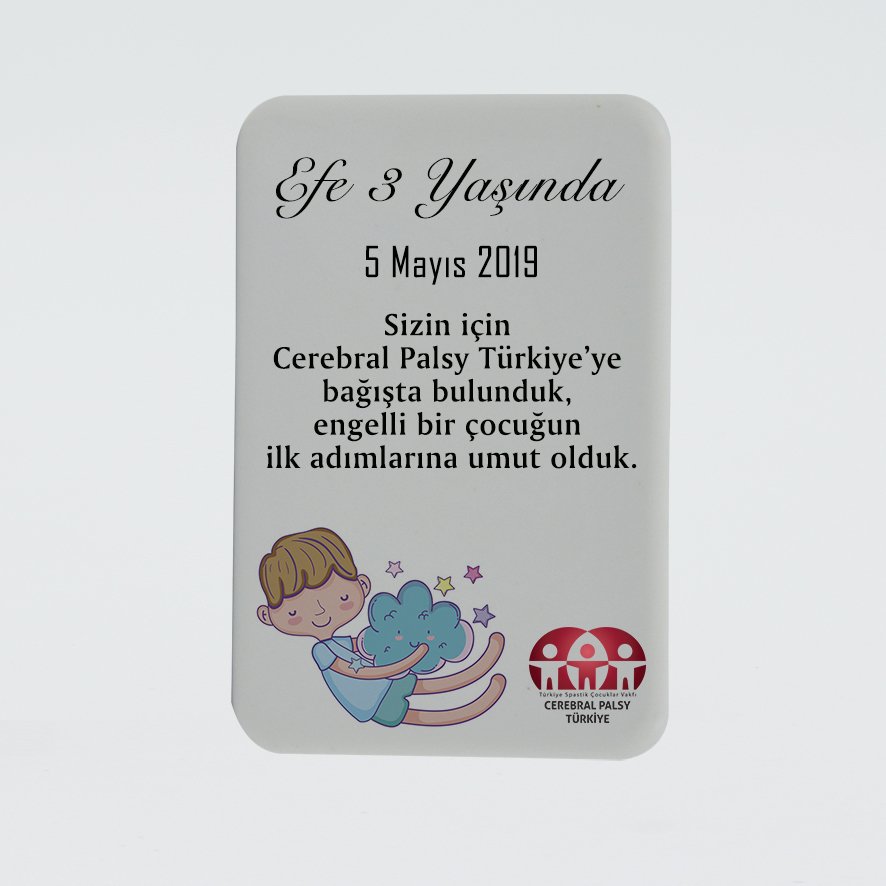 Doğum Günü Plastik Magnet 3
