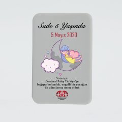 Doğum Günü Plastik Magnet 5