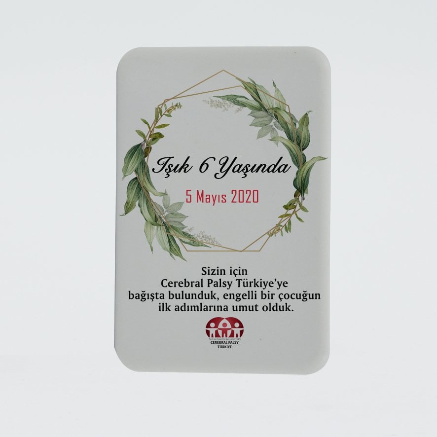 Doğum Günü Plastik Magnet 6
