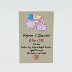Doğum Günü Ahşap Magnet 2