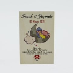 Doğum Günü Ahşap Magnet 5