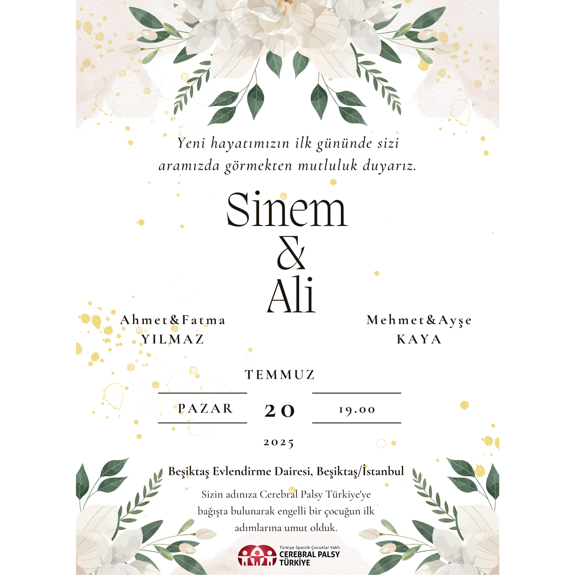 Nikah Davetiyesi 6
