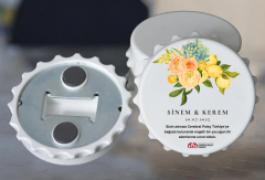 Açacak Nikah Magneti - Limon Çiçeği