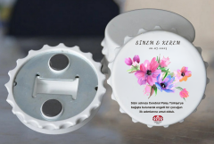 Açacak Nikah Magneti - Orman Çiçekleri 2